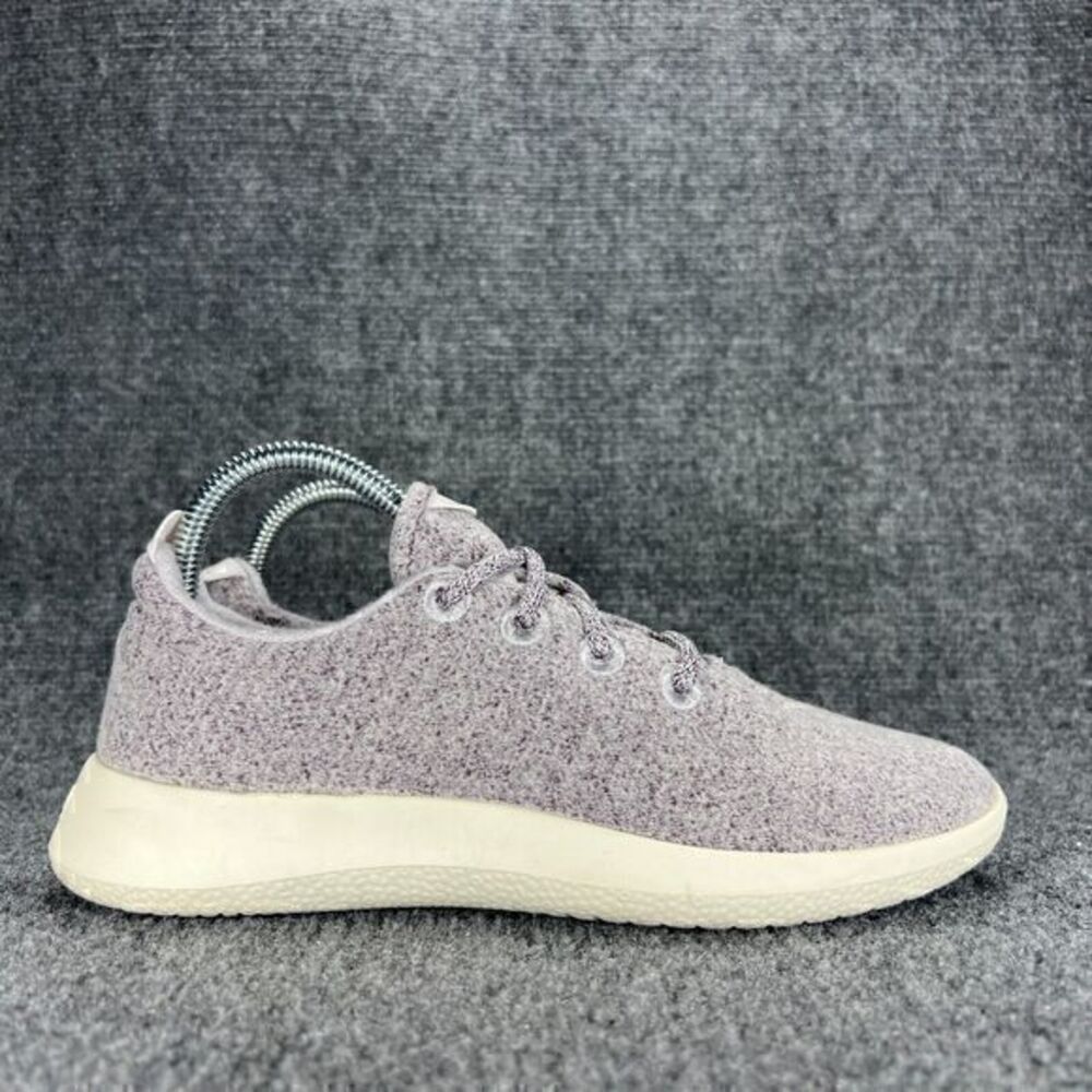 Allbirds Wool Runner Sneakers Womens 8 Gray Athletic Casual Lace Up Low Top